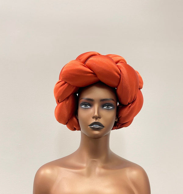 Jumbo Twisted Turban Cap